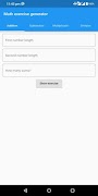 Math Exercise Generator تصوير الشاشة 7