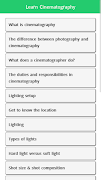 Learn Cinematography poster