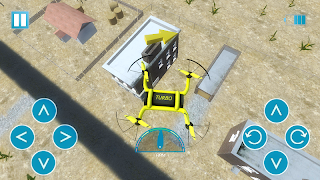 Drone lander simulator 3d ภาพหน้าจอ 5