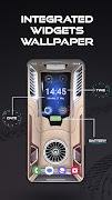 3D Wallpaper Clock Widget HD Plakat