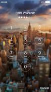 4K Pass Code Lock Screen اسکرین شاٹ 4