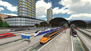 Euro Train Simulator: Game اسکرین شاٹ 1