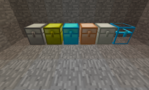Chests iron mod for mcpe captura de pantalla 7