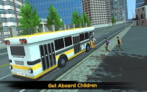 School Bus Simulator ภาพหน้าจอ 1