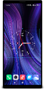 7 Schermata Dell'orologio Live Wallpaper E