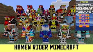 Kamen Rider Mod Minecraft PE Screenshot 5