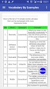 Vocabulary By Examples screenshot 2
