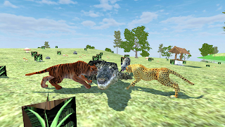 4 Schermata Angry Crocodile Attack Sim 3D