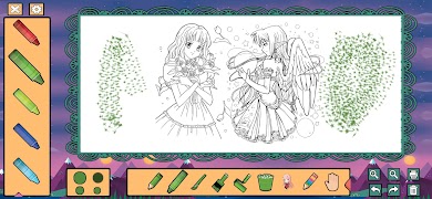 Anime Coloring imagem de tela 4