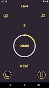 Gym Clock (Countdown Timer, Ta स्क्रीनशॉट 4