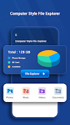 Computer Style File Explorer Affiche