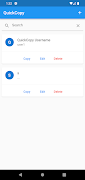 Quick Copy - Easy Copy Paste imagem de tela 2