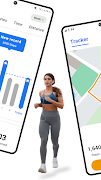 برنامه‌نما عداد الخطوات - Pedometer عکس از صفحه