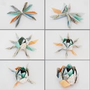 پوستر آموزش اریگامی گل