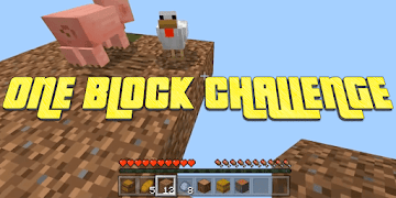 One Block Map Survival for Min 스크린샷 1