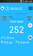 Pedometer and step counter poster
