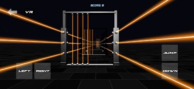 VR Laser Run Cartaz