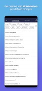 WriteMaster AI Content Writer تصوير الشاشة 4