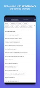 WriteMaster AI Content Writer تصوير الشاشة 4
