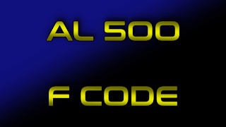 AL 500 F CODE ảnh chụp màn hình 2