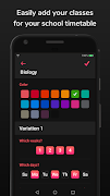 School Timetable - Class, Univ اسکرین شاٹ 1