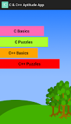 C and C++ Aptitude ภาพหน้าจอ 1