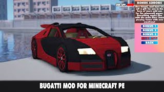 Bugatti Veyron Mod Minecraft screenshot 5