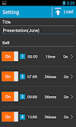 1 Schermata Presentation Timer