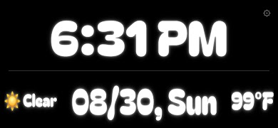 Charging Standby Clock screenshot 1