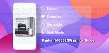 Pantum M6552NW printer Guide Screenshot 6