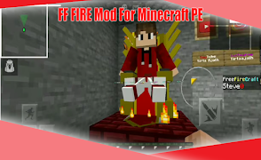 FF FIRE Mod For Minecraft PE imagem de tela 5