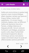 Latin Reader 스크린샷 1