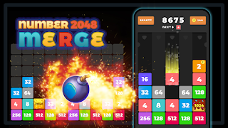 2048 Merge Number – Free Merge Block Puzzle Games capture d'écran 3