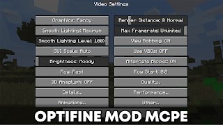 Optifine Mod MCPE screenshot 5