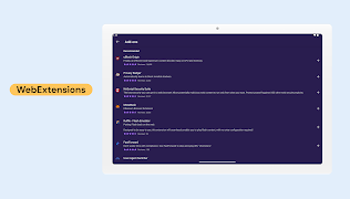 برنامه‌نما Waterfox: Private Web Browser عکس از صفحه