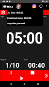 Timer BJJ - Interval Timer اسکرین شاٹ 1