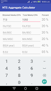 NTS Aggregate Calculator capture d'écran 1