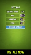 Poker Blind Timer captura de pantalla 2