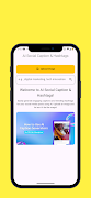 AI Social Caption & Hashtags Ekran Görüntüsü 1