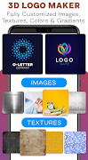 Logo Maker : 3D Logo Designer اسکرین شاٹ 7