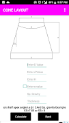 برنامه‌نما Cone Layout عکس از صفحه