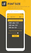 big font size  Change Enlarge  Screenshot 2