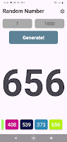 Random Number скриншот 2