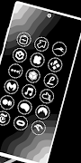 1 Schermata Nothing (1) White - Icon Pack
