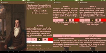 Shakespeare Quotes + Sonnets screenshot 6