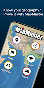 MapMaster+ เกมภูมิศาสตร์ โปสเตอร์