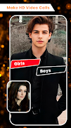 Random Video Call captura de pantalla 1