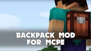 Backpack Mod for Minecraft PE 포스터