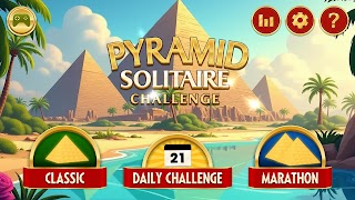Pyramid Solitaire Challenge اسکرین شاٹ 5