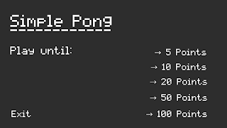 Simple Pong capture d'écran 2